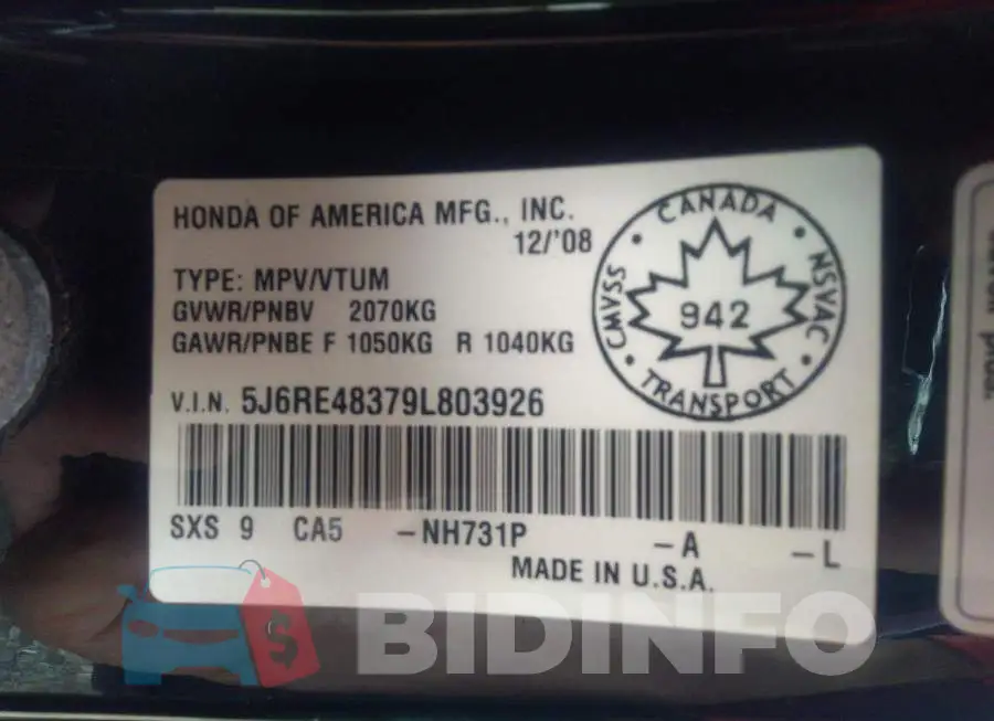 5J6RE48379L803926 Photo# 9