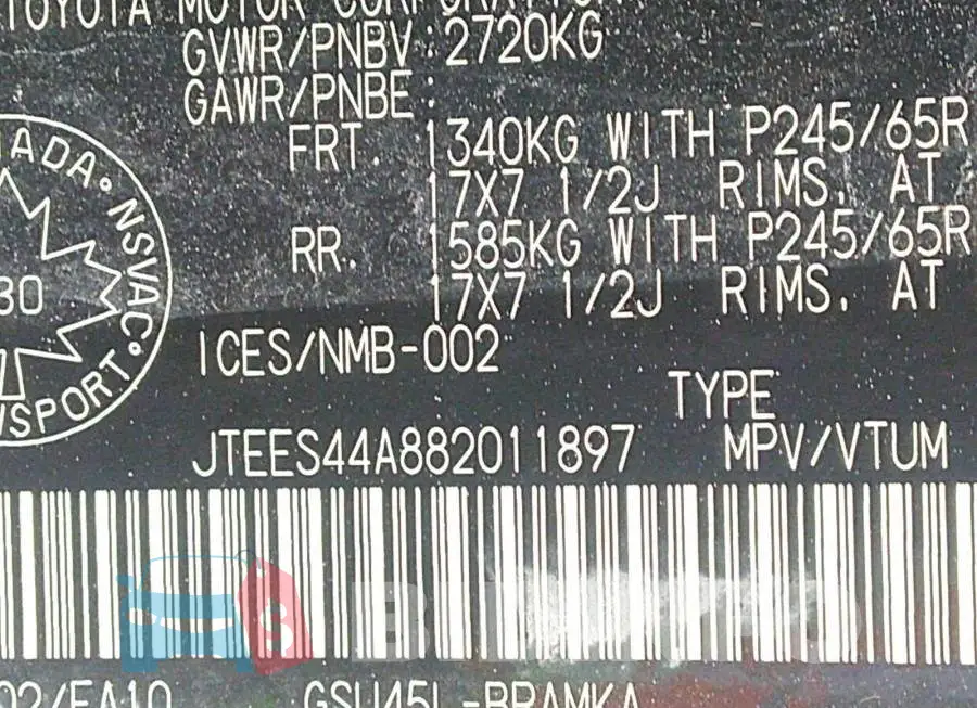 JTEES44A882011897 Photo# 9