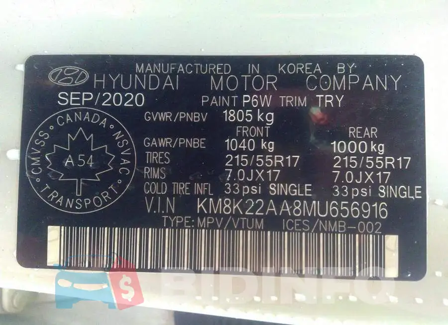 KM8K22AA8MU656916 Photo# 9