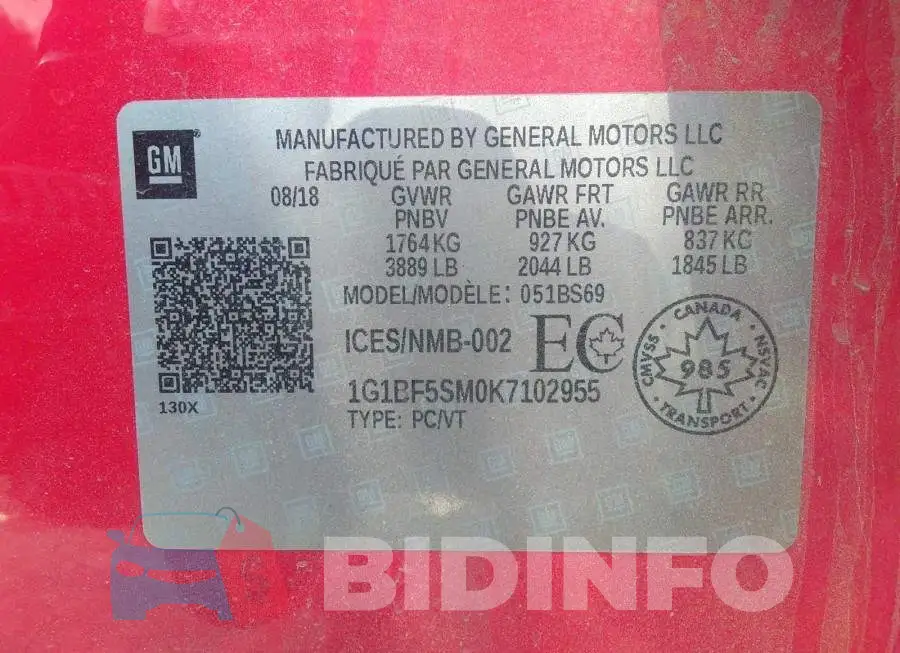 1G1BF5SM0K7102955 Photo# 9