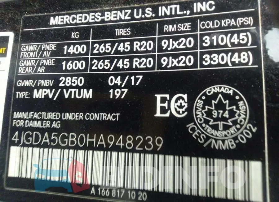 4JGDA5GB0HA948239 Photo# 9