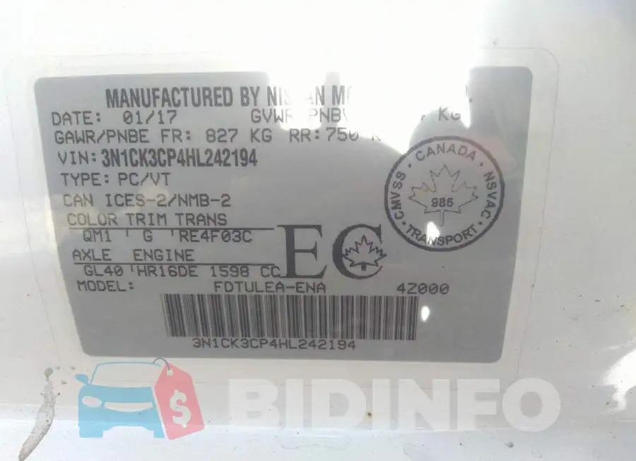 3N1CK3CP4HL242194 Photo# 9