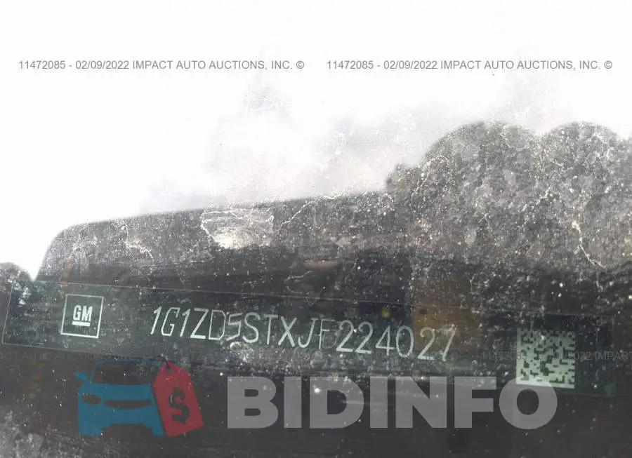 1G1ZD5STXJF224027 Photo# 9 1G1ZD5STXJF224027 Photo# 9