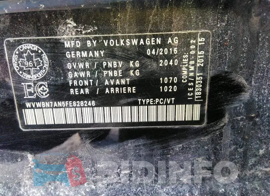 WVWBN7AN5FE828246 Photo# 9