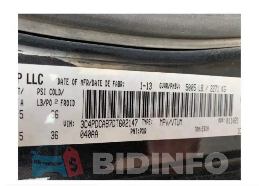 3C4PDCAB7DT602147 Photo# 7