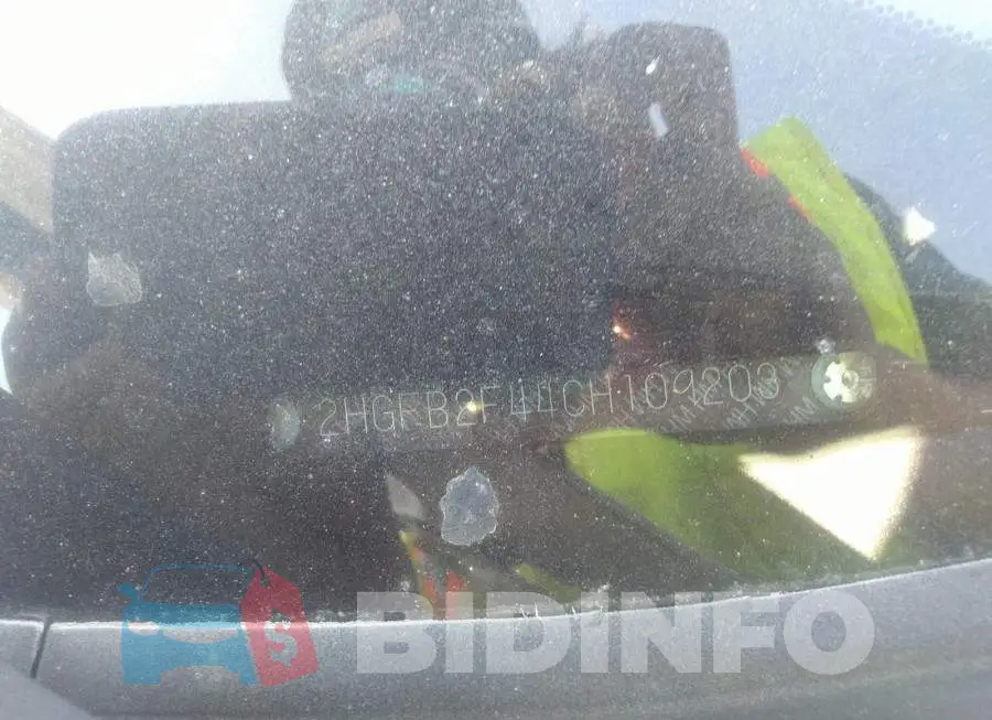 2HGFB2F44CH109203 Photo# 9
