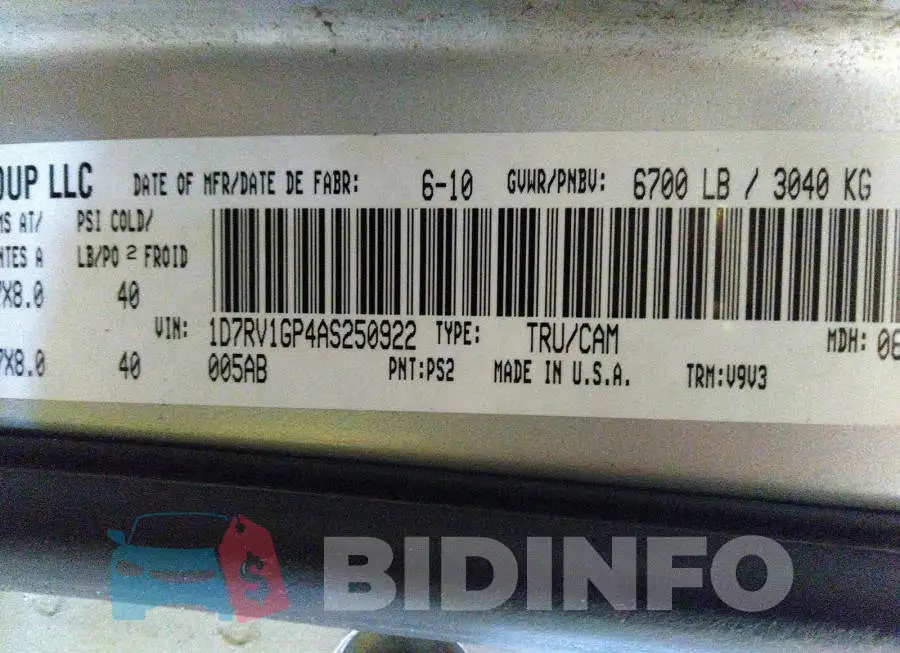 1D7RV1GP4AS250922 Photo# 9