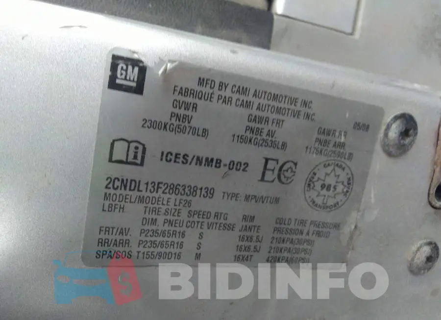 2CNDL13F286338139 Photo# 9