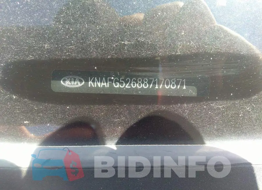 KNAFG526887170871 Photo# 9