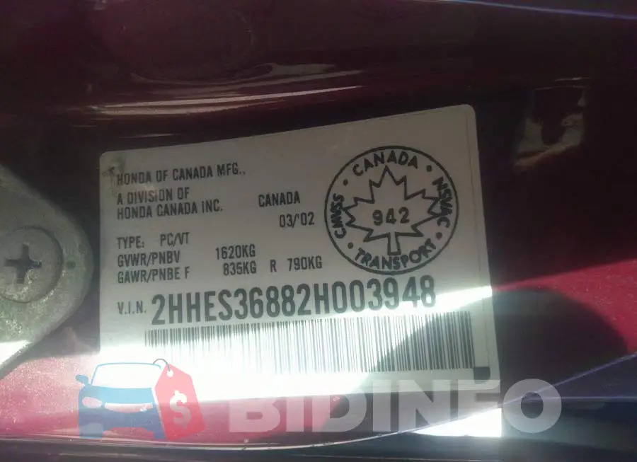 2HHES36882H003948 Photo# 9