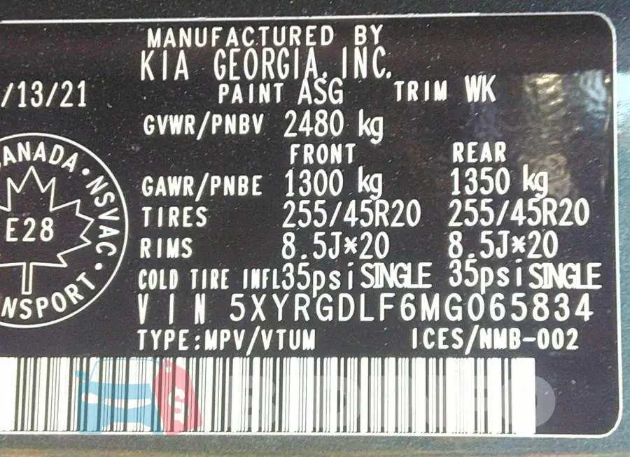5XYRGDLF6MG065834 Photo# 9