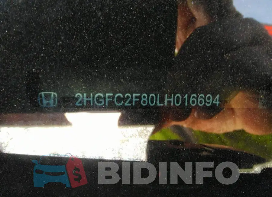 2HGFC2F80LH016694 Photo# 9