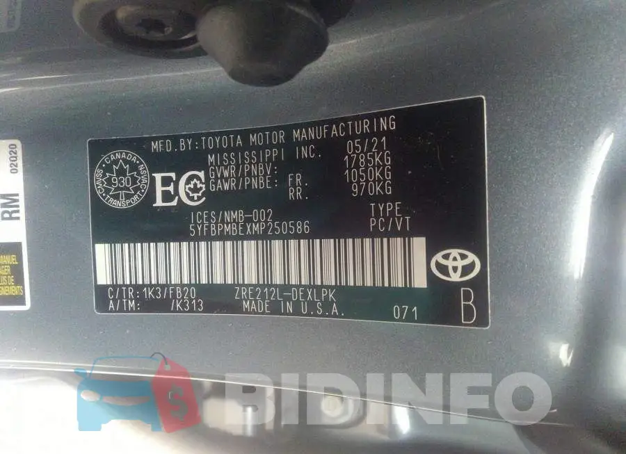 5YFBPMBEXMP250586 Photo# 9