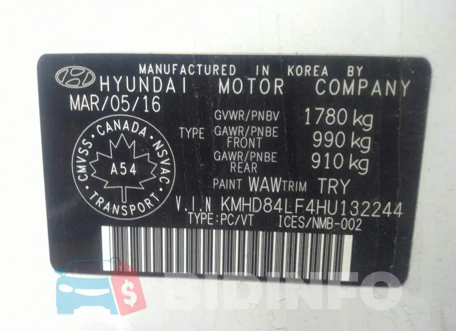 KMHD84LF4HU132244 Photo# 9