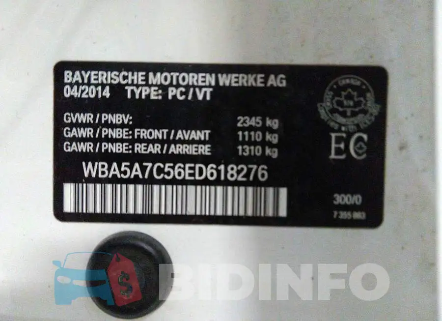WBA5A7C56ED618276 Photo# 9