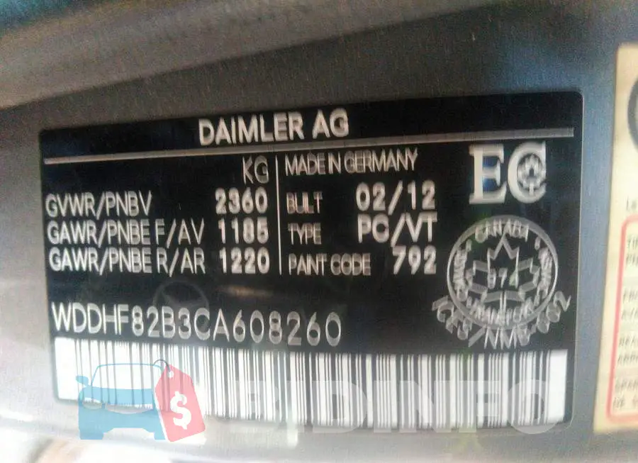 WDDHF82B3CA608260 Photo# 9