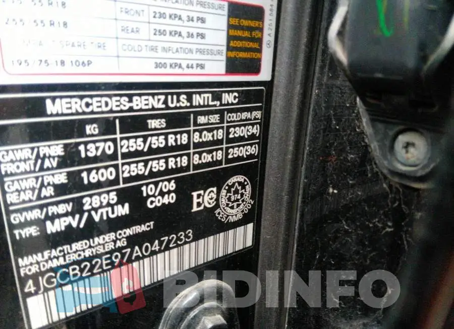 4JGCB22E97A047233 Photo# 9