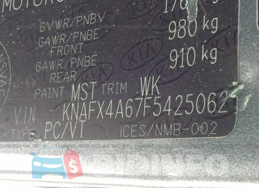 KNAFX4A67F5425062 Photo# 9