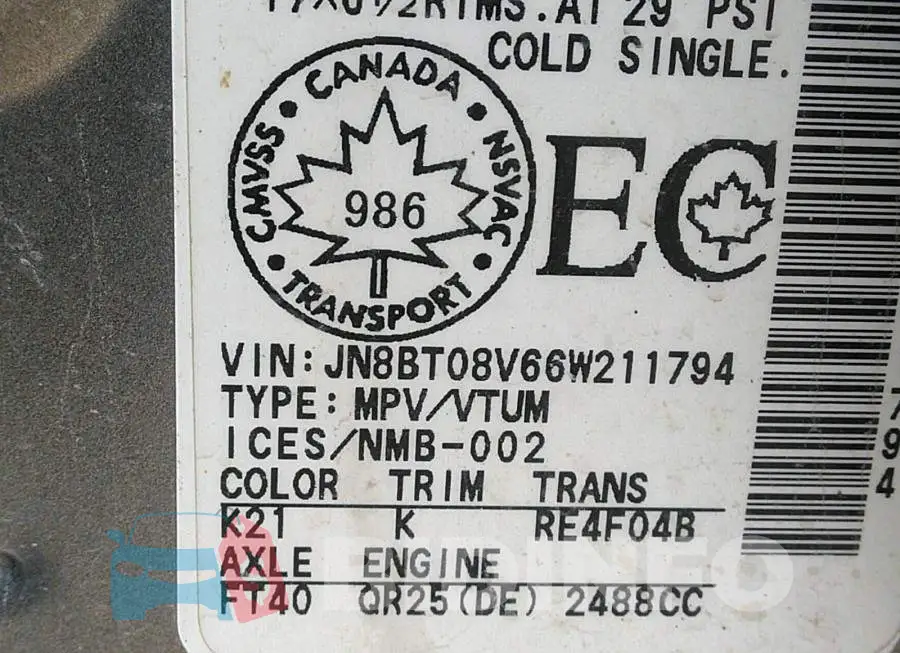 JN8BT08V66W211794 Photo# 9