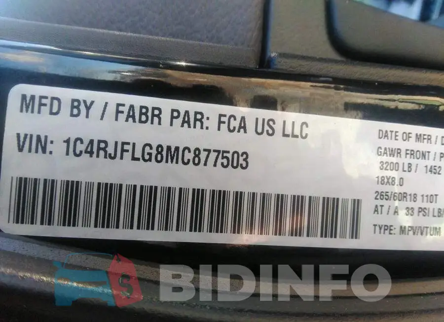 1C4RJFLG8MC877503 Photo# 9