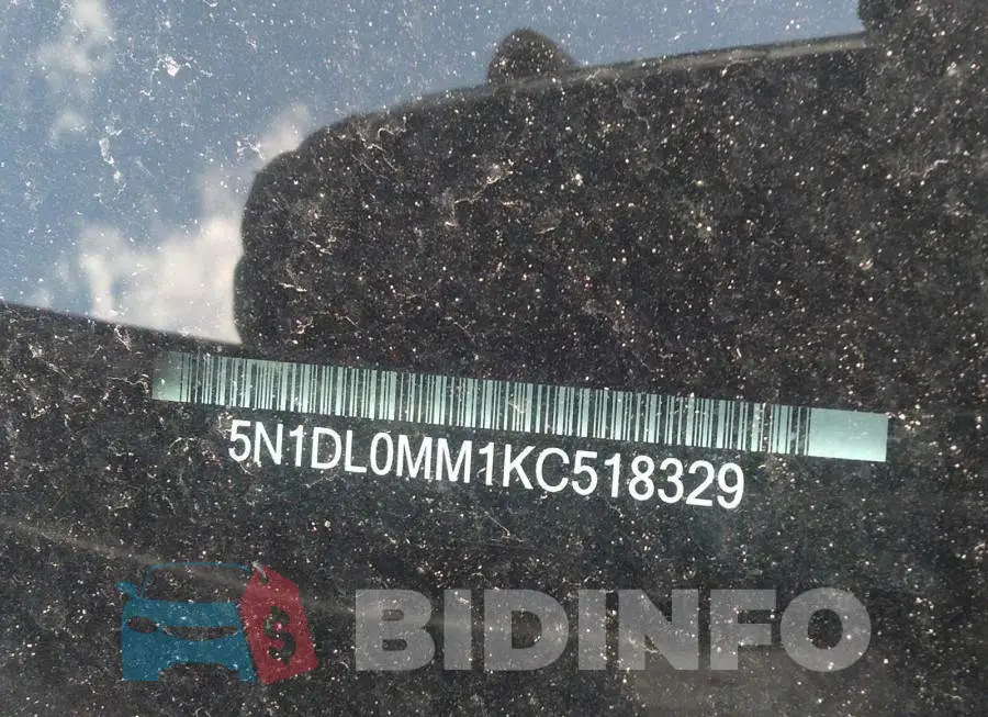 5N1DL0MM1KC518329 Photo# 9