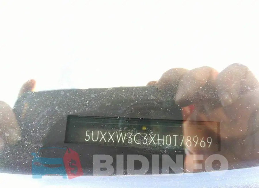 5UXXW3C3XH0T78969 Photo# 9