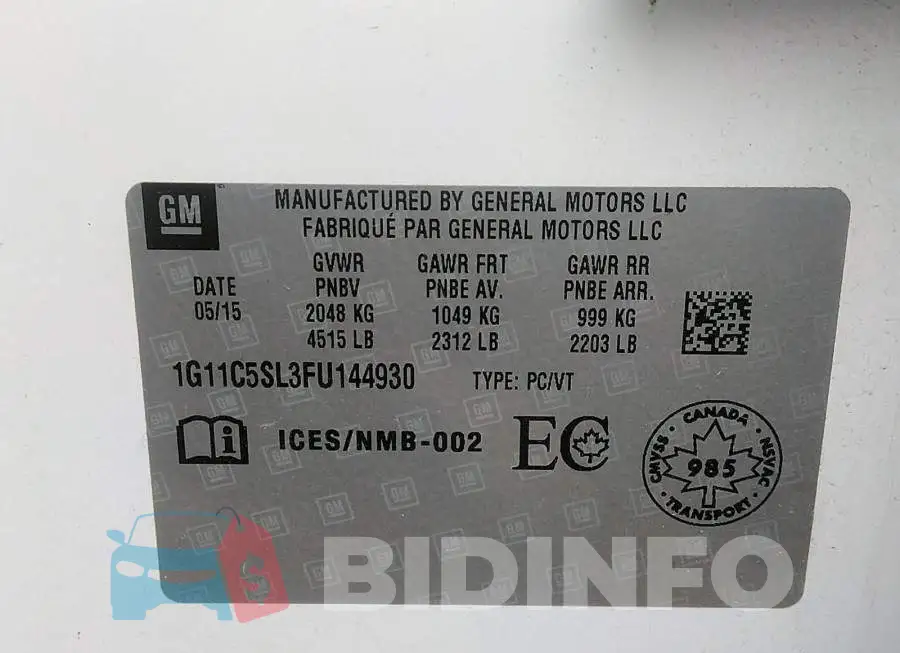 1G11C5SL3FU144930 Photo# 9