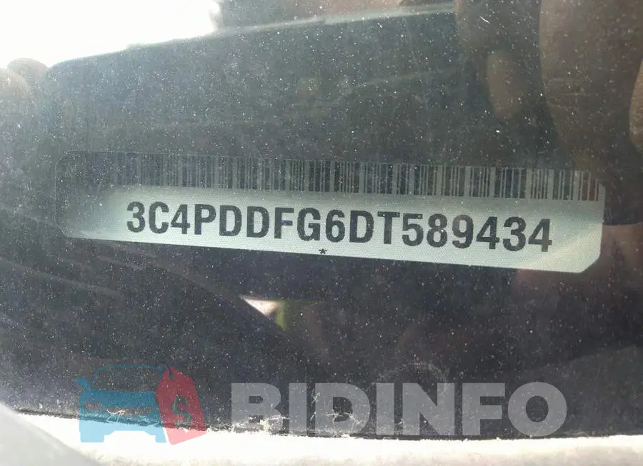 3C4PDDFG6DT589434 Photo# 9
