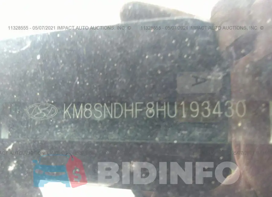 KM8SNDHF8HU193430 Photo# 9