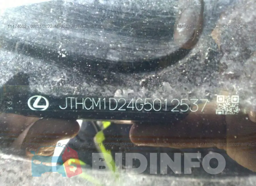 JTHCM1D24G5012537 Photo# 9