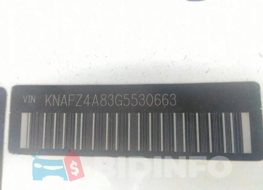 KNAFZ4A83G5530663 Photo# 9