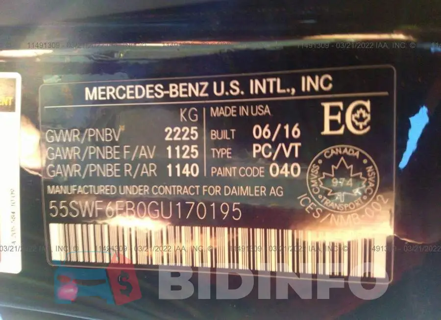 55SWF6EB0GU170195 Photo# 9