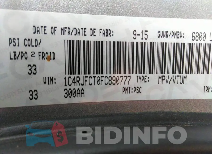 1C4RJFCT0FC890777 Photo# 9