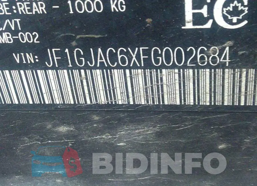 JF1GJAC6XFG002684 Photo# 9