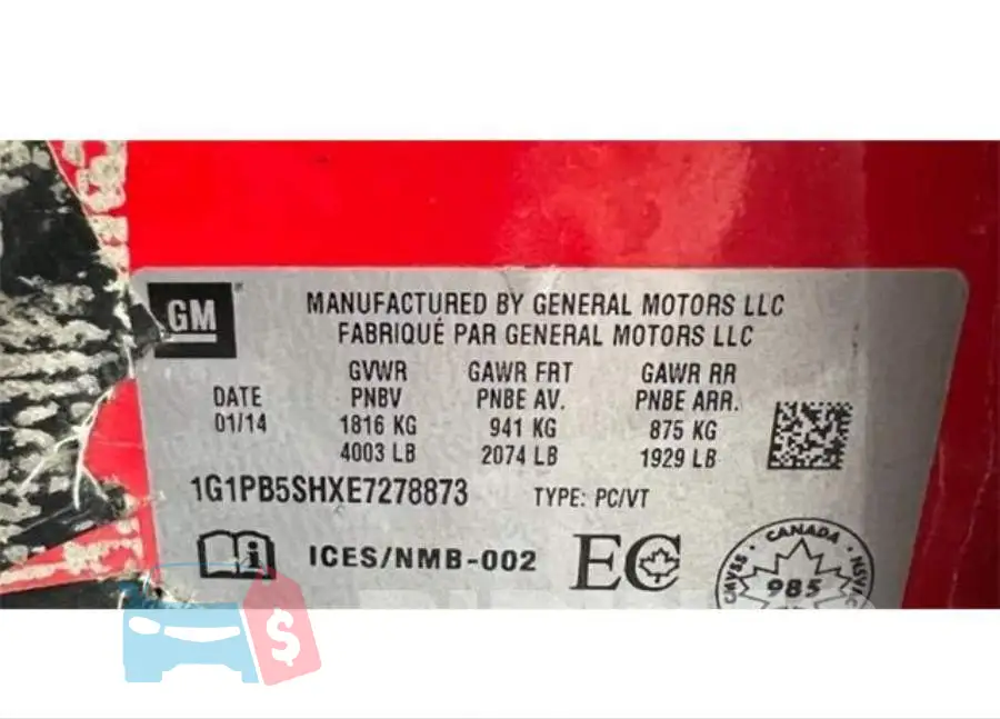 1G1PB5SHXE7278873 Photo# 6