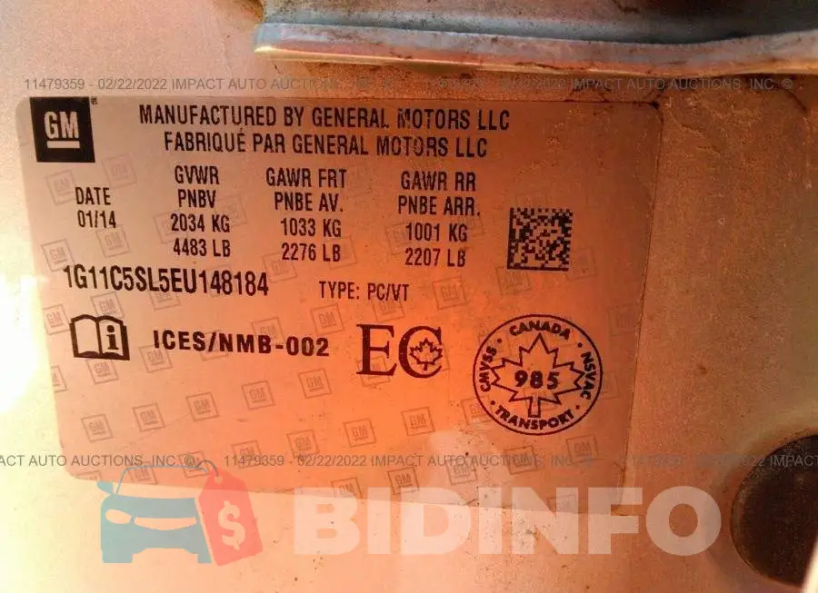 1G11C5SL5EU148184 Photo# 9