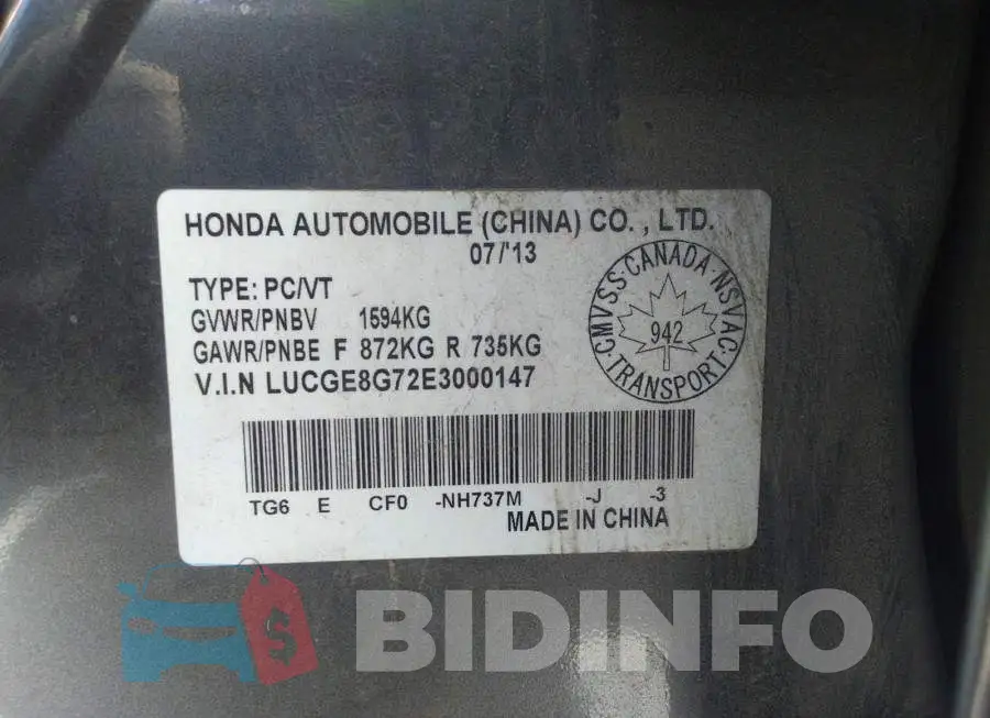 LUCGE8G72E3000147 Photo# 9