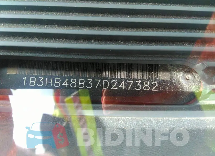 1B3HB48B37D247382 Photo# 9