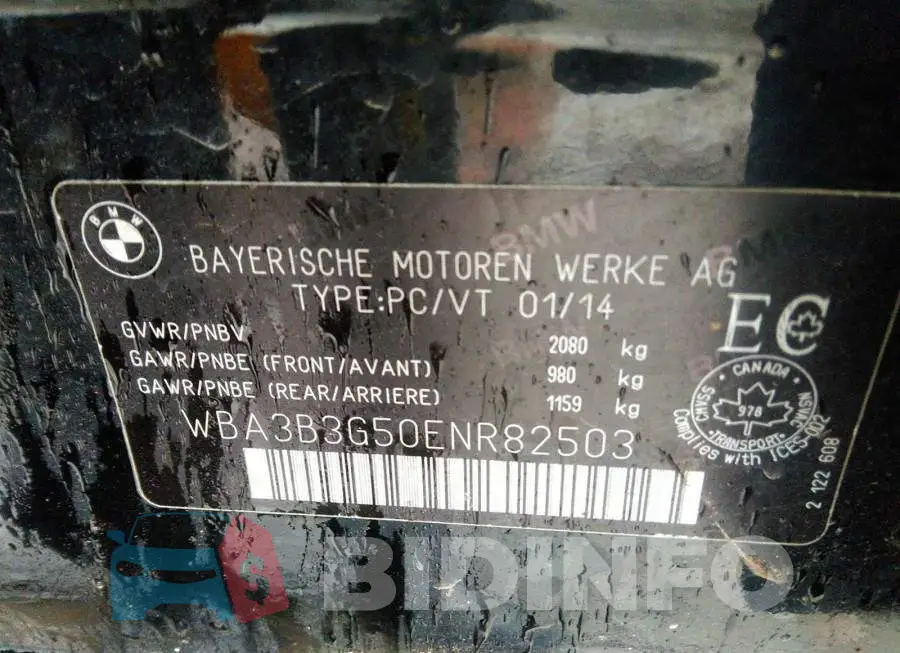 WBA3B3G50ENR82503 Photo# 9