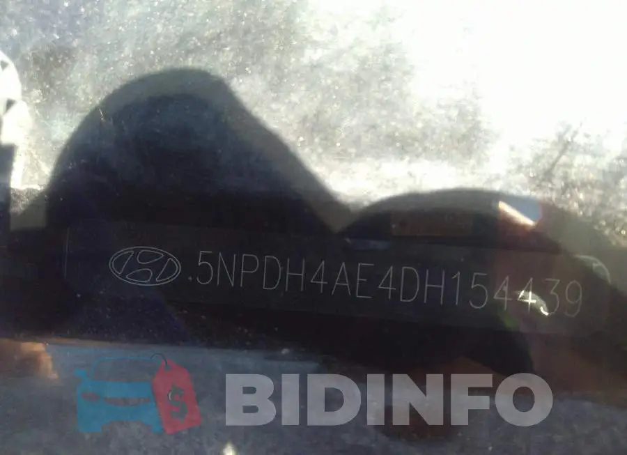 5NPDH4AE4DH154439 Photo# 9