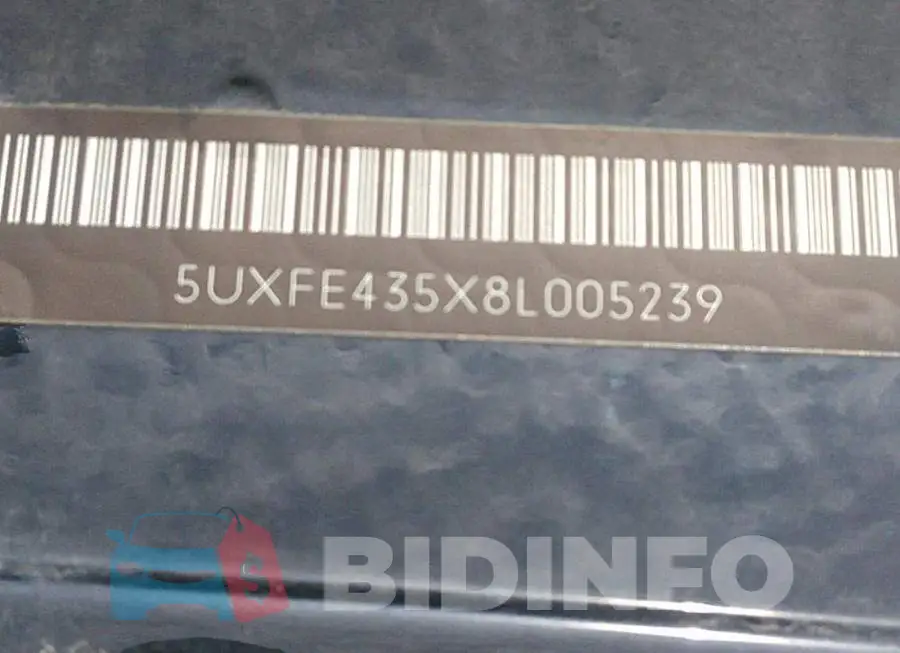 5UXFE435X8L005239 Photo# 9