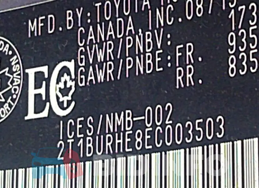 2T1BURHE8EC003503 Photo# 9