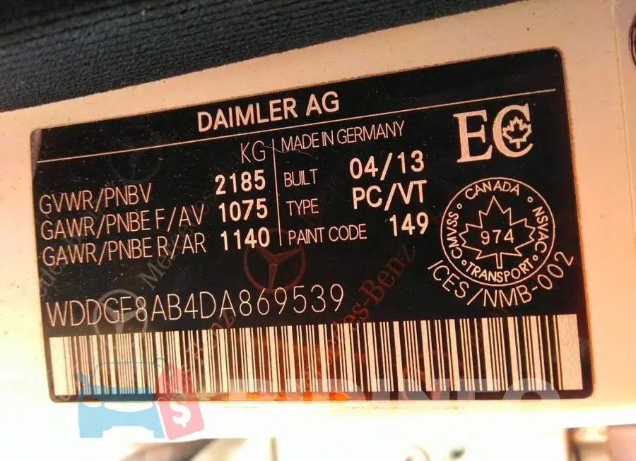 WDDGF8AB4DA869539 Photo# 9
