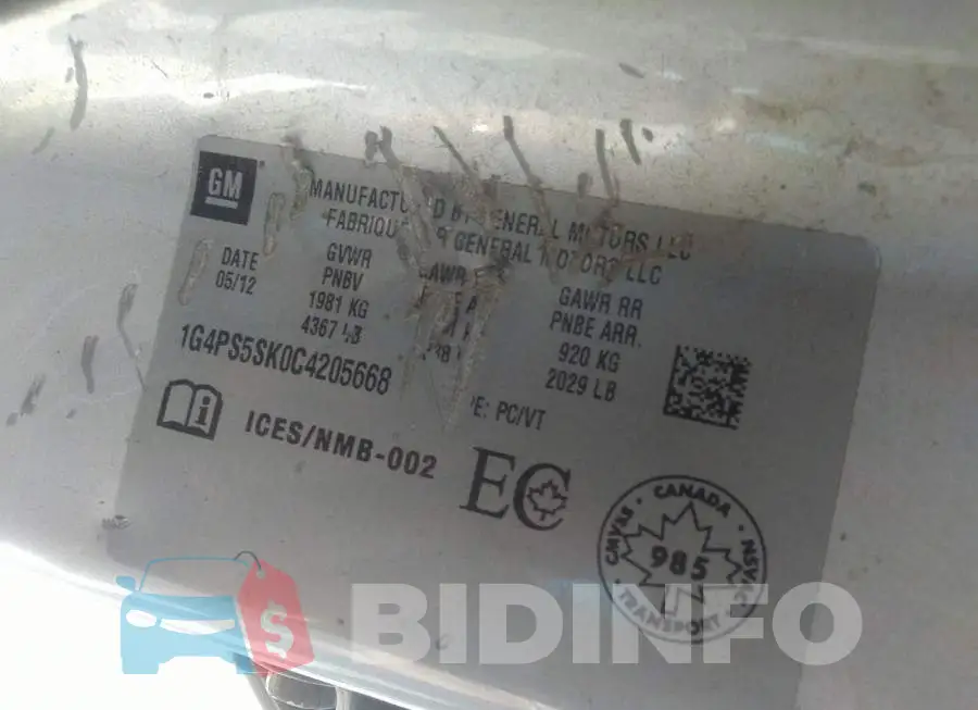 1G4PS5SK0C4205668 Photo# 9