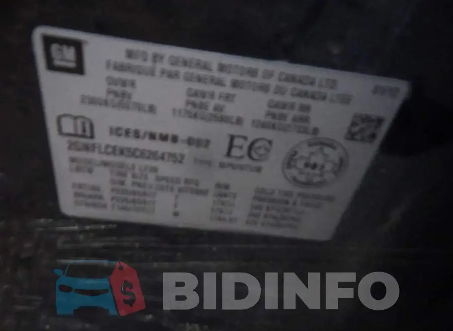 2GNFLCEK5C6264752 Photo# 7