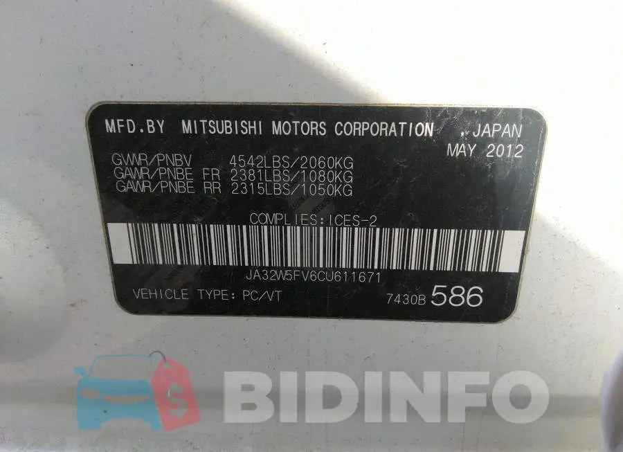 JA32W5FV6CU611671 Photo# 9