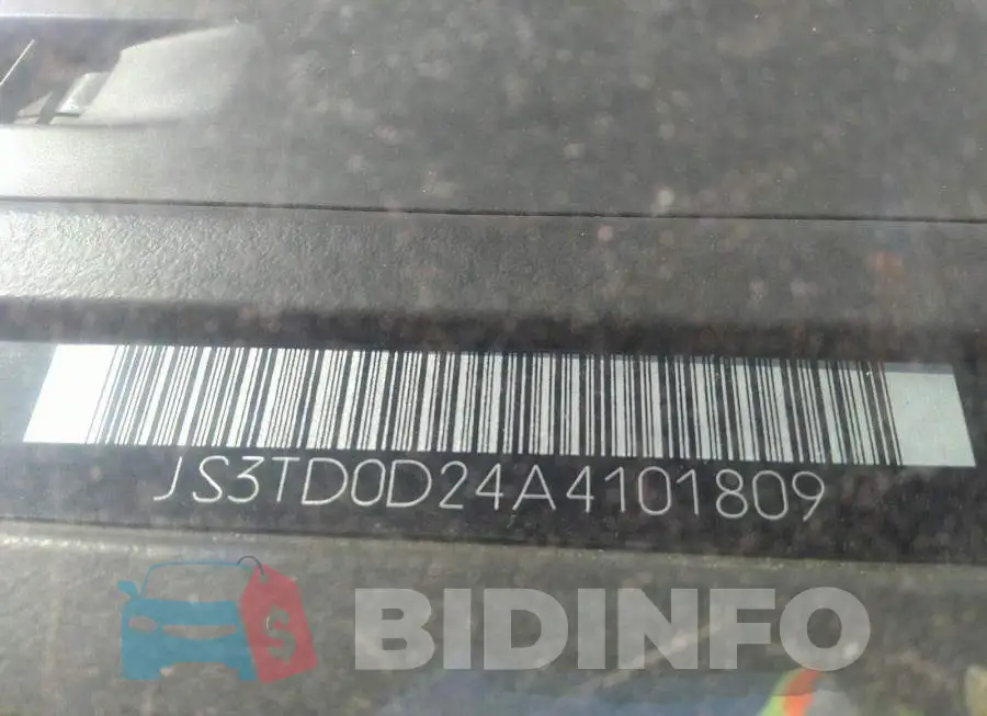 JS3TD0D24A4101809 Photo# 9