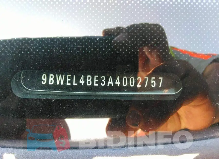 9BWEL4BE3A4002757 Photo# 9