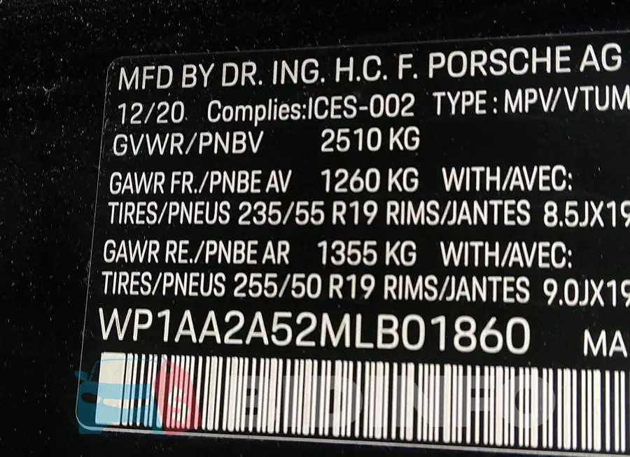 WP1AA2A52MLB01860 Photo# 9