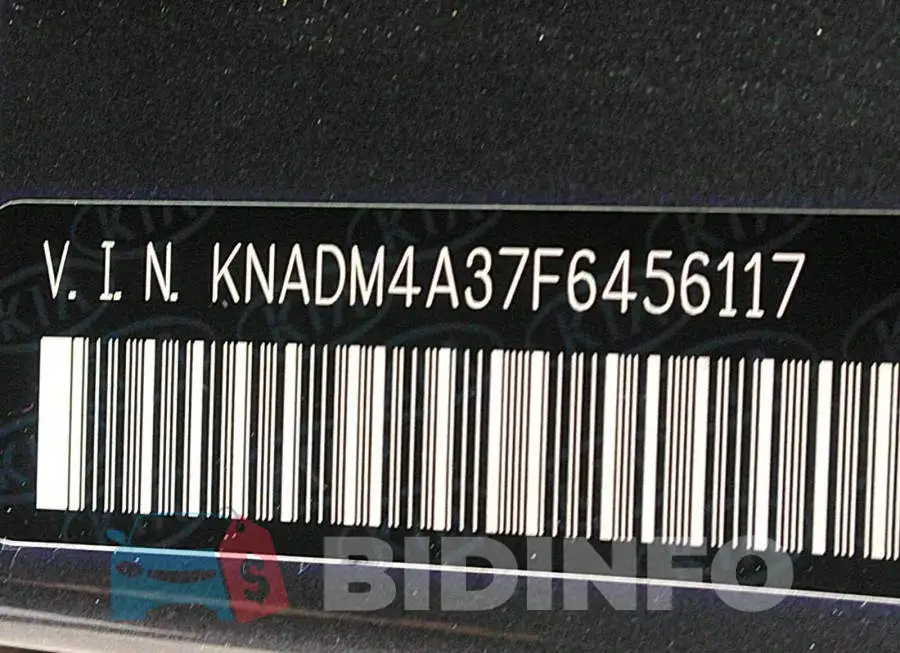 KNADM4A37F6456117 Photo# 9
